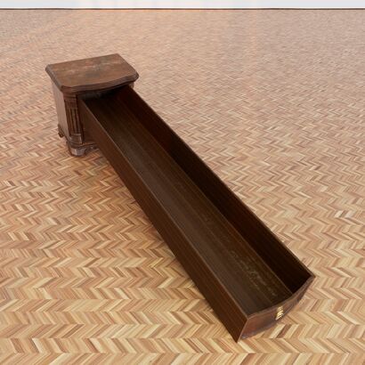 NEOPLASIA FUNZIONALE (night table) - a Sculpture & Installation Artwork by ANDREA PAPI