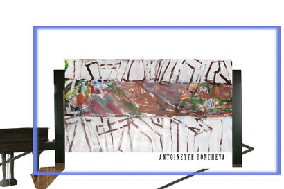 Rhythmic theme - a Paint Artowrk by  ATTA /Tontcheva/