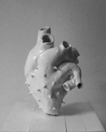 Stramonio's heart - A Sculpture & Installation Artwork by Eleonora  Confalonieri