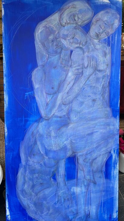 Pietà  - a Paint Artowrk by Cinzia Romeo