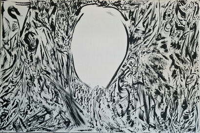 Chronogramm#025 - a Paint Artowrk by Fabian  Kindermann 