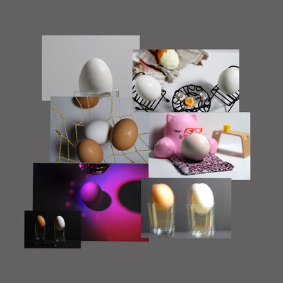 A Day in the Life of Egg - A Photographic Art Artwork by Sara Graham-Costain