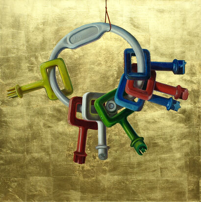 The keys - a Paint Artowrk by Ivan Korshunov