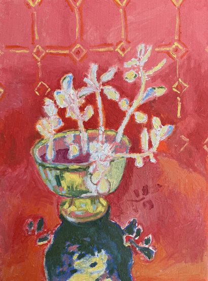 Quiet Bloom of Memory - a Paintings Artwork by Jasper van den Ham