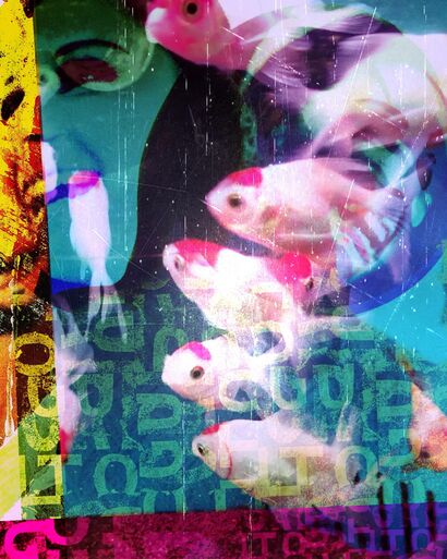 goldfish0153 - a Photographic Art Artowrk by JW Andrew