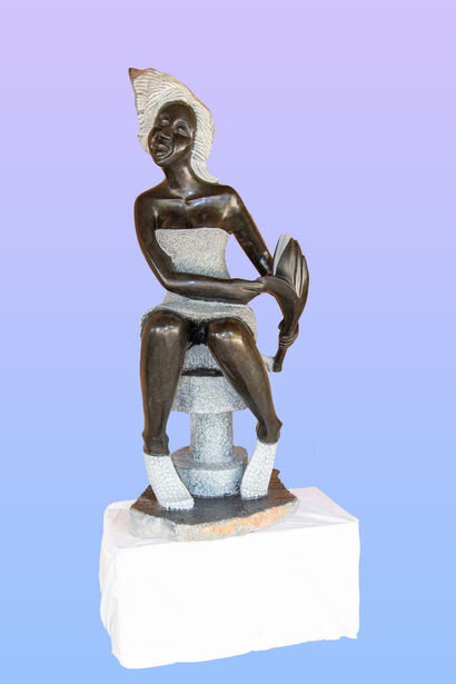 Chivimbo (Exuding Confidence) - a Sculpture & Installation Artowrk by Shelton Mubayi