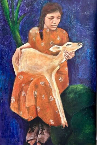 Kindness - a Paint Artwork by Roya Vahidi