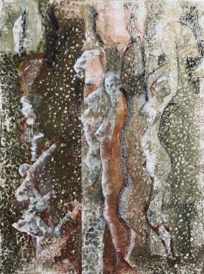 GOLDEN LADIES - a Paint Artowrk by maria nathan