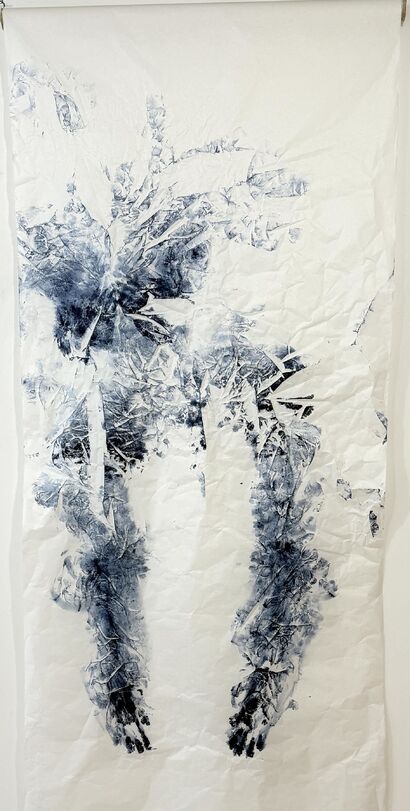 Mânes et Ombres 1 - a Paint Artowrk by Carine  Van Erps