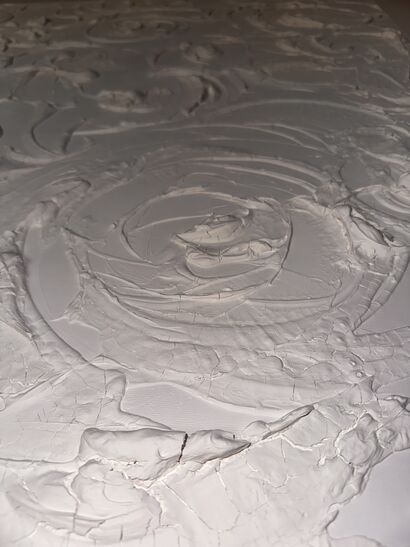 The Root of Silence - a Paint Artowrk by manuela  trentin 