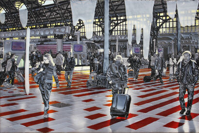 ECTOPLASTIC Trip_Track 18 - a Paint Artowrk by Tommy Bonicelli