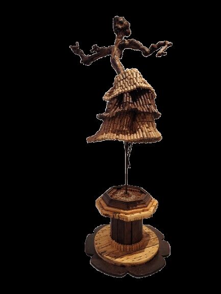 Ivresse sous jupon - a Sculpture & Installation by La Ptite Mes'Ange 