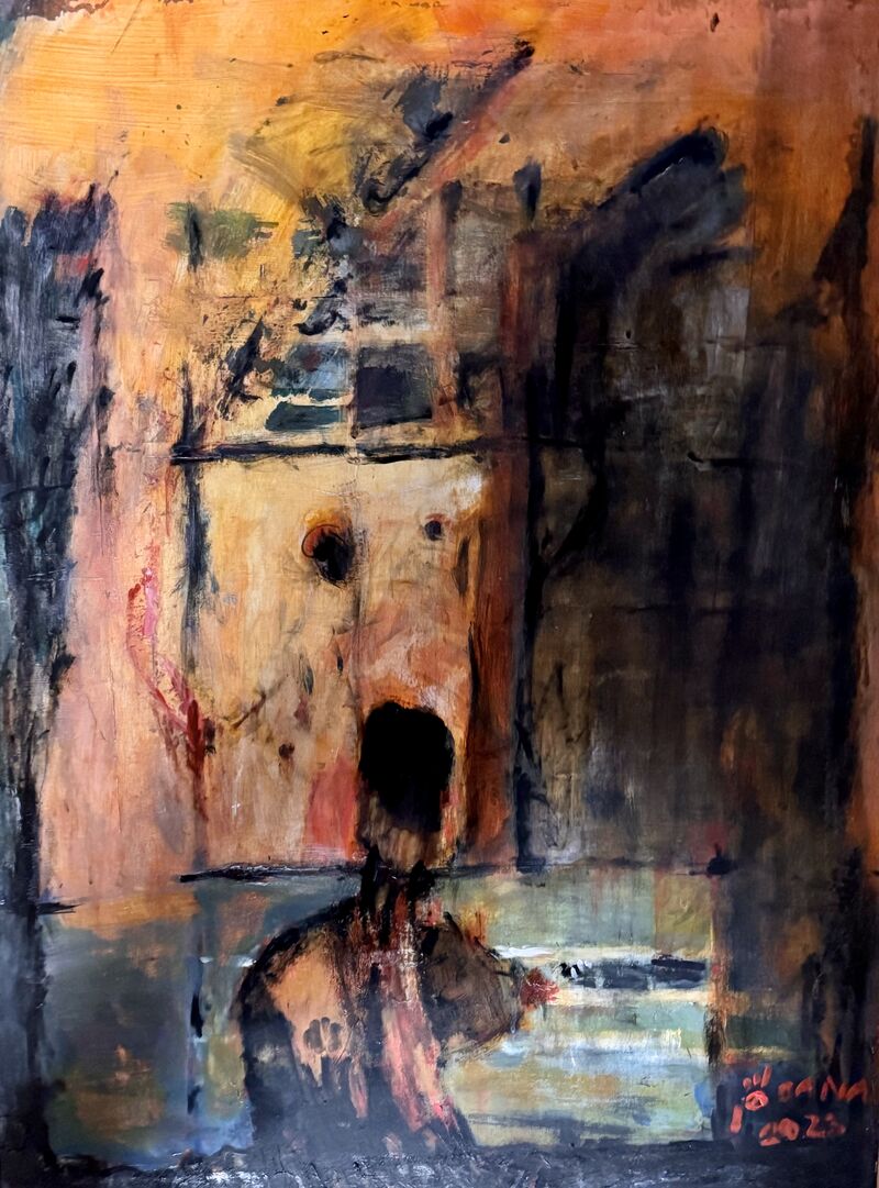 The beautiful pain of passing - a Paintings by  Dana Puhosh