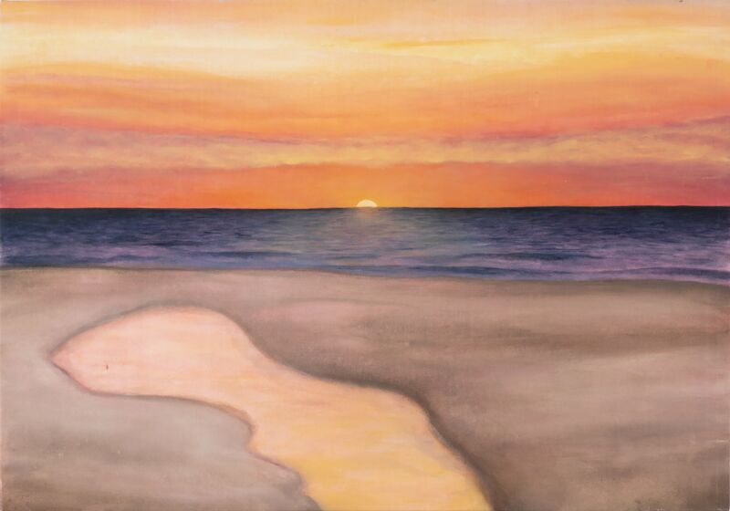 Meco Sunset - a Paint by Sergil Sias