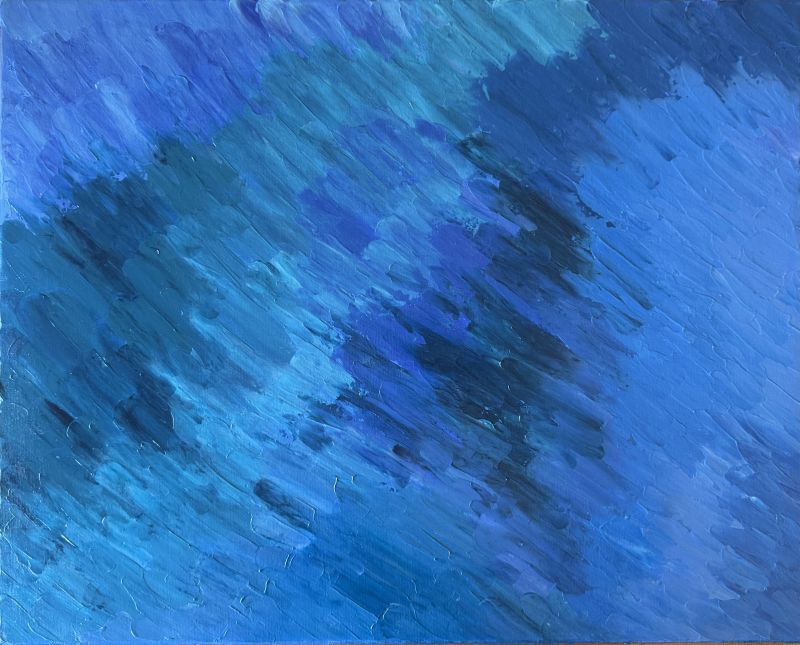 Fragments of the Mediterranean Capsule - a Paintings by Nazarena Amer