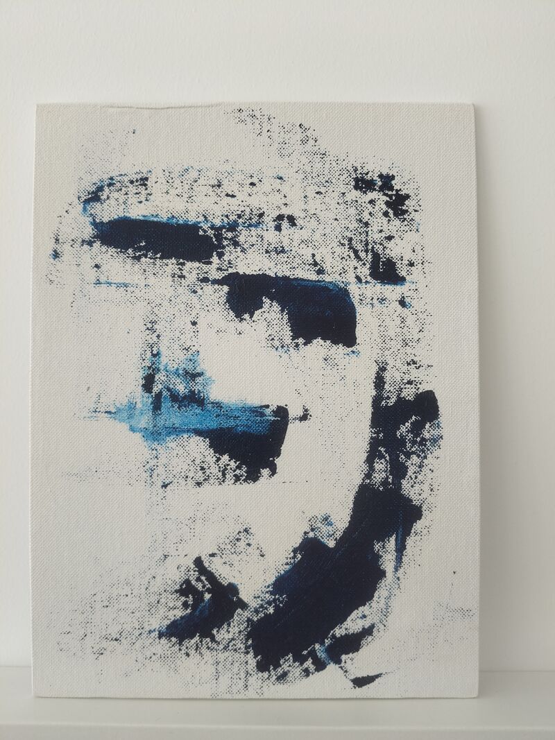 Beneath the Soul's Veil # 2 - a Paintings by Elsa Damásio