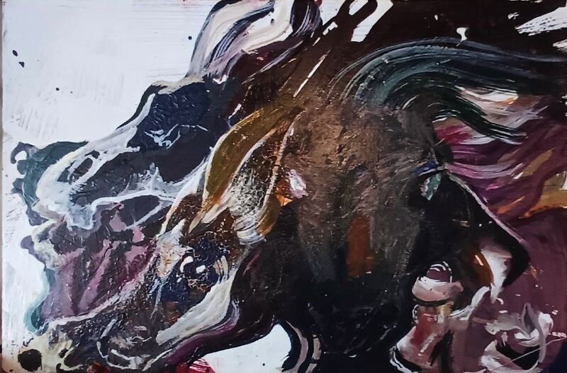 Stampede  - a Paintings by Parthenia 