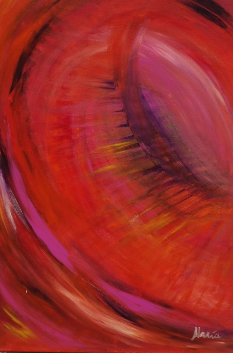 LA CONCIENCIA ES EL OJO QUE TODO LO VE - a Paintings by María Murillo