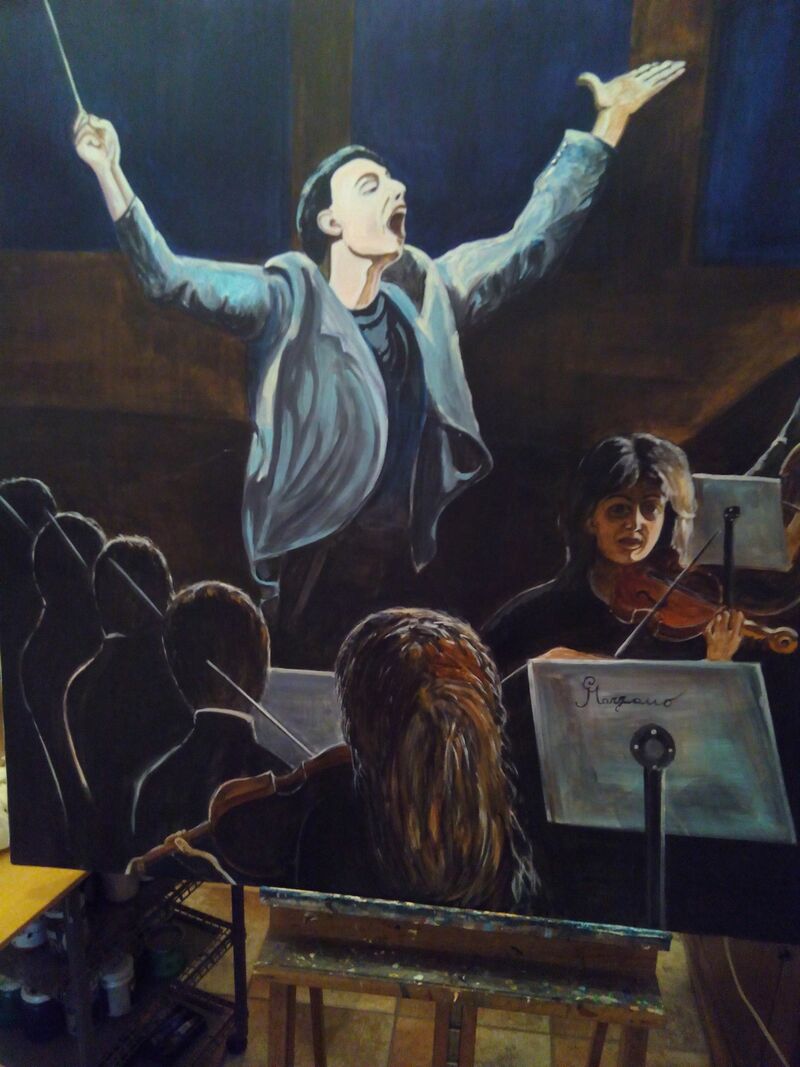 Concerto - a Paint by Jerry