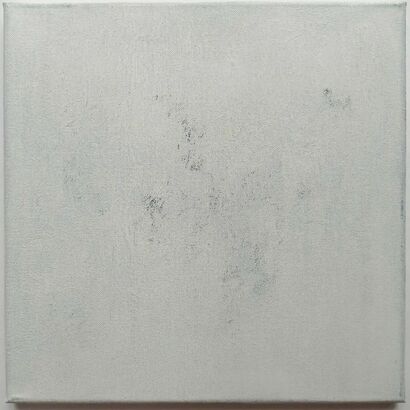 Blanc subtil de Mai 23 - a Paint Artowrk by Frédérique Nolet de Brauwere