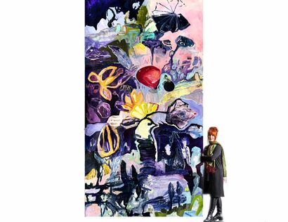 LOST PARADISE EVA - a Paint Artowrk by Daniela Kammerer