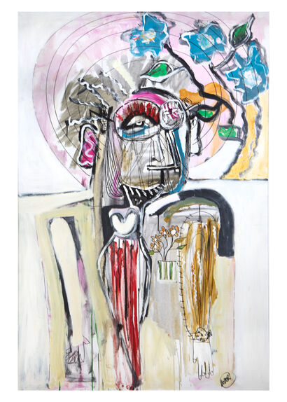 Uomo con orologio - a Paint Artowrk by Laser