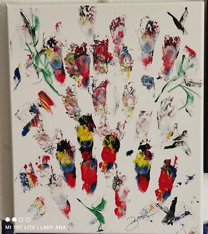 Birds - a Paint Artowrk by Bela