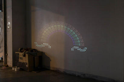 Street Projection (Rainbow) - a Photographic Art Artowrk by Qiluo Chen