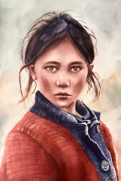 Stolen Childhood - a Paint Artowrk by Sharon Wilkinson