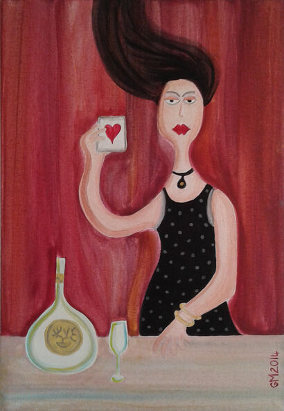 Valentina - A Paint Artwork by Giovanni Mainardi