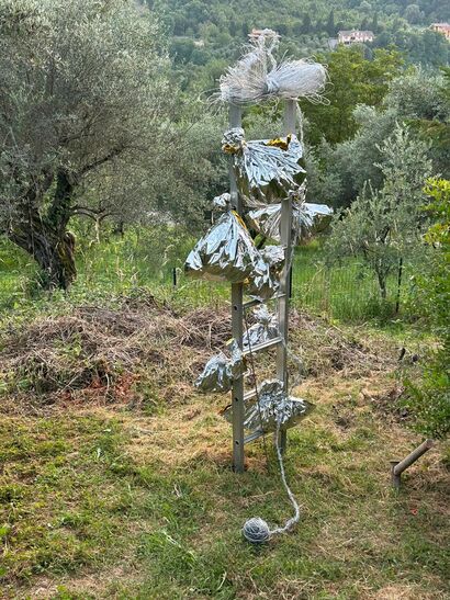 Infinito Alluminio - a Sculpture & Installation Artowrk by Amelia Lucci