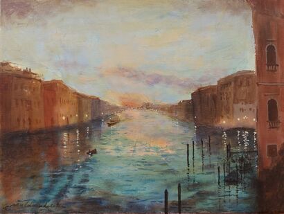 Venezia - A Paint Artwork by carmen colusso lucatello
