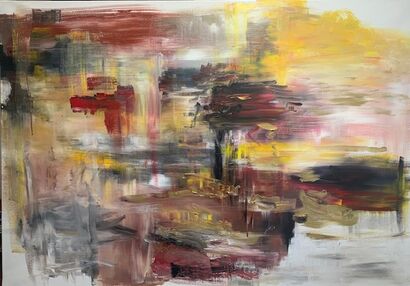 Echo of the Embers - a Paint Artowrk by IZA