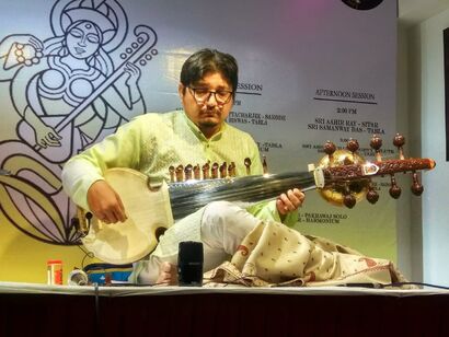 Mesmerizing Raag Durgeshwari Aalap | Atish Mukhopadhyay | Sarode Instrumental | North Indian Classical Music Live - a Performance Artowrk by Atish Mukhopadhyay