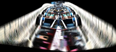 Hidden Robot  - a Digital Art Artowrk by DAVID MORA