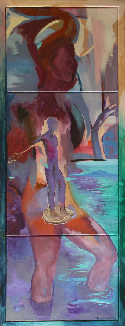 Birth of Venus - a Paint Artowrk by Johanna Imrei