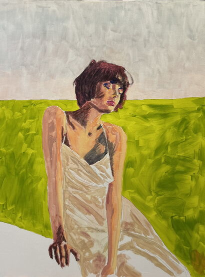 Calmed - a Paint Artowrk by Soheil  Nassiri