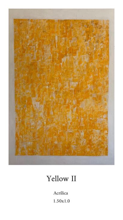 Yellow II - a Paint Artowrk by Tuca Ahlin