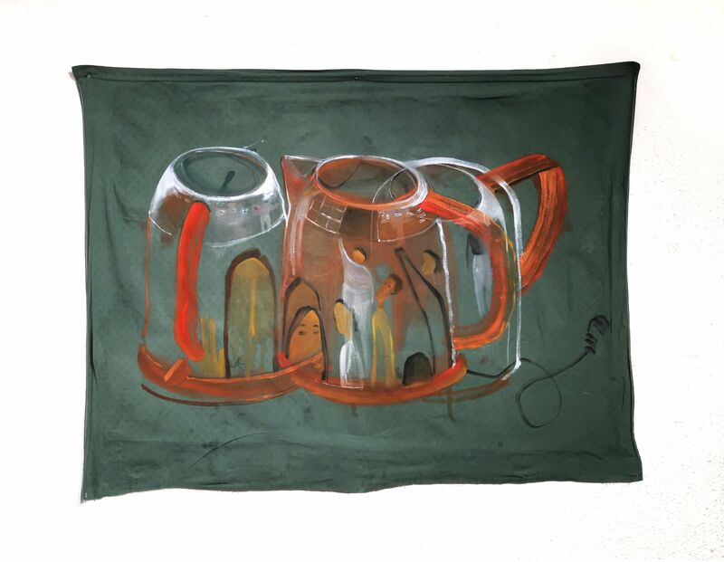 A Kettle from 1998 - a Paint by Zhizhou Xia
