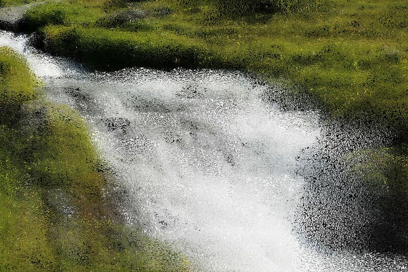 The torrent - a Photographic Art by Daisy Wilford
