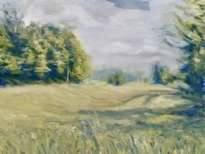 Lawn in Pavarolo - a Paint by Bogdan Bryl