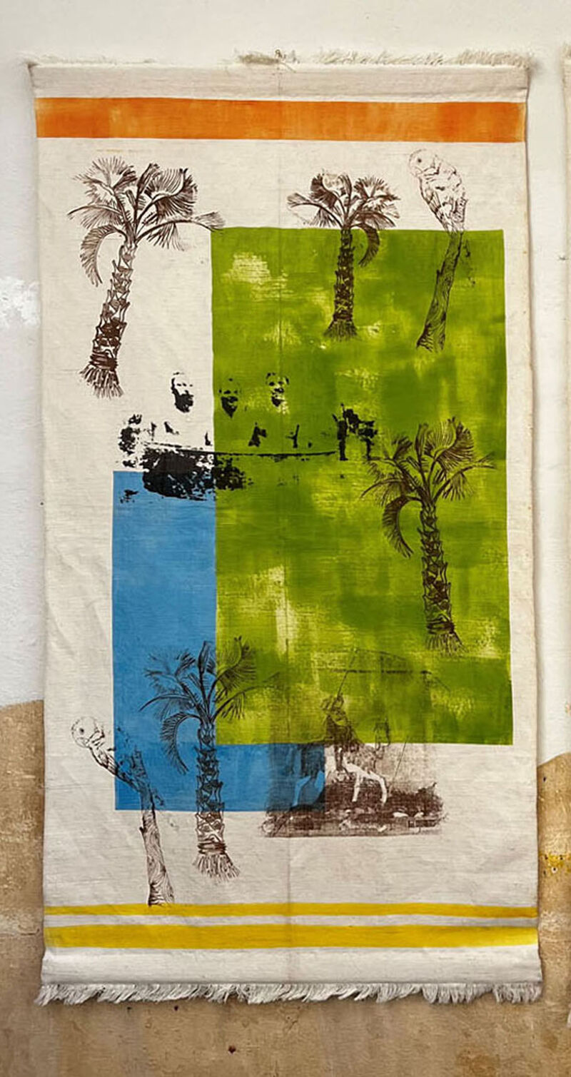 Looking back (series of 5 panels) - a Art Design by Ernst Karl Jorns 