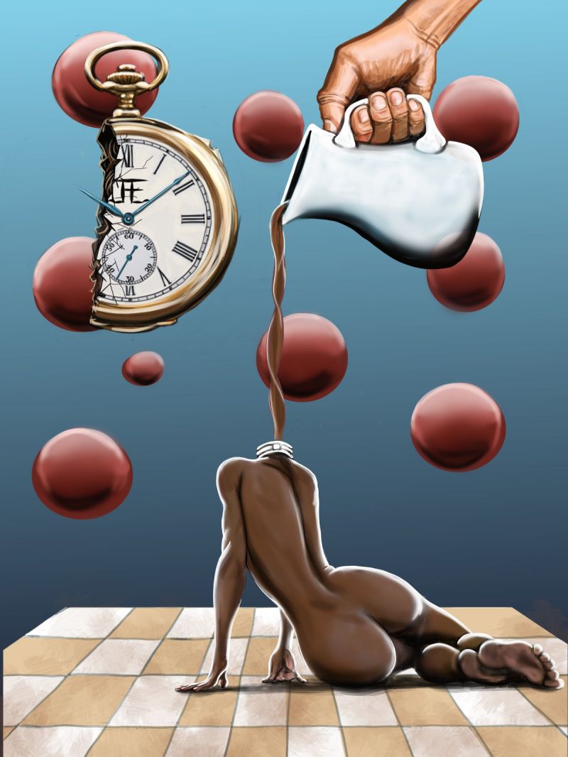 Bombón  - a Digital Art by Jorge  Estefanía