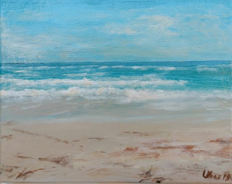 Spiaggia - a Paint by Uber Leoni