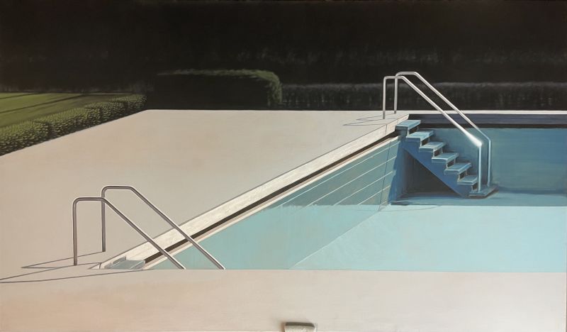 “Would Be Richard’s D. Ocean Park 004” - a Paintings by Cveto Vidovic