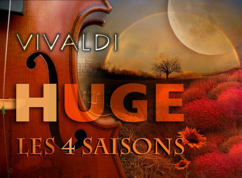 Les 4 Saisons VIVALDI - a Digital Art by Carlotta KAPA