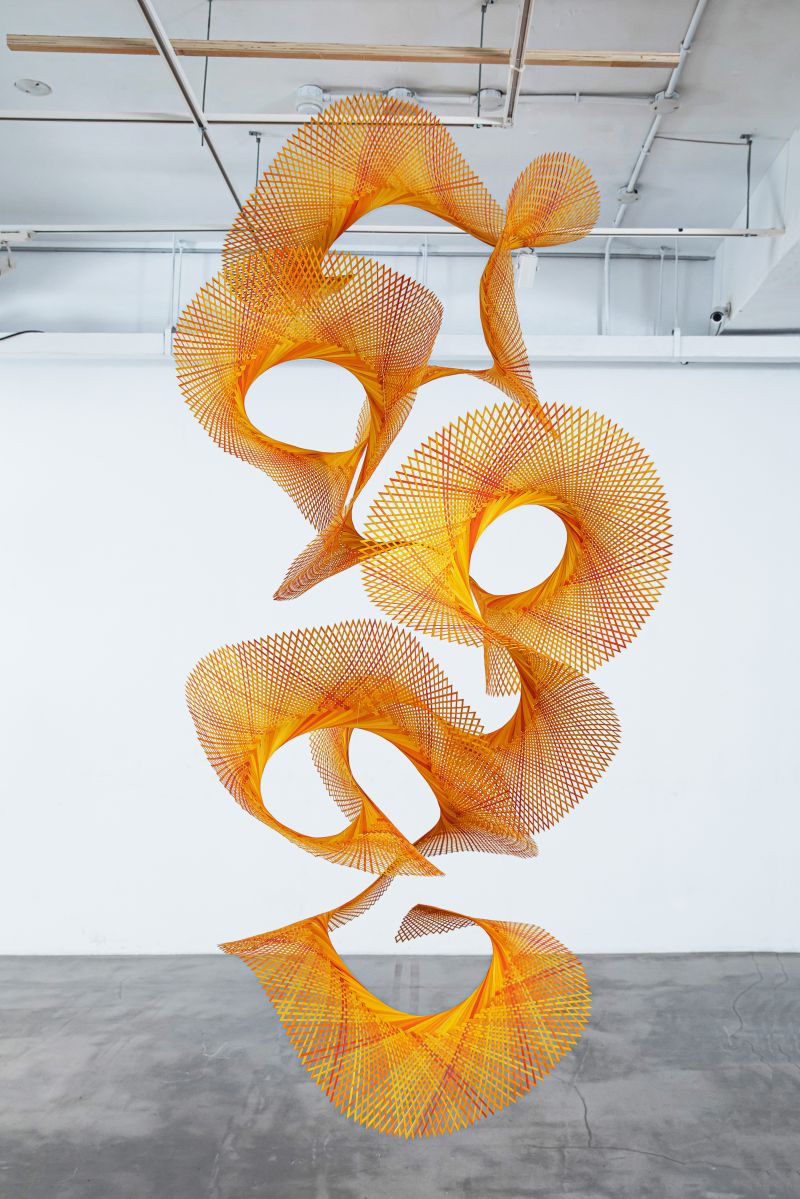 Clouds of Smoke-Radiance - a Sculpture & Installation by ching-ke LIN