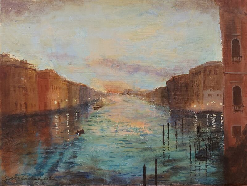 Venezia - a Paint by carmen colusso lucatello