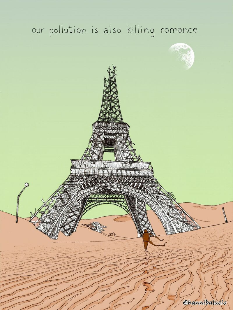 Dune - a Digital Graphics and Cartoon by hannibalucio