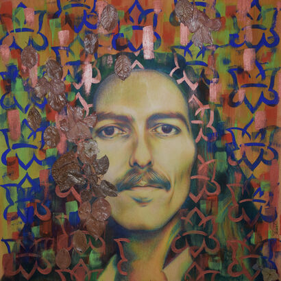 George Harrison - a Paint Artowrk by Sara Costa